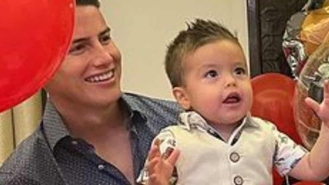 James Rodríguez và con trai đã ở 'chế độ Giáng sinh' | Tin tức RCN