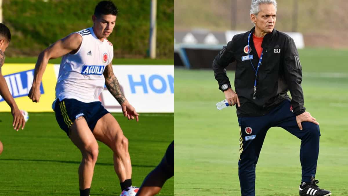 Reinaldo Rueda y la nueva oportunidad a James Rodríguez en Colombia