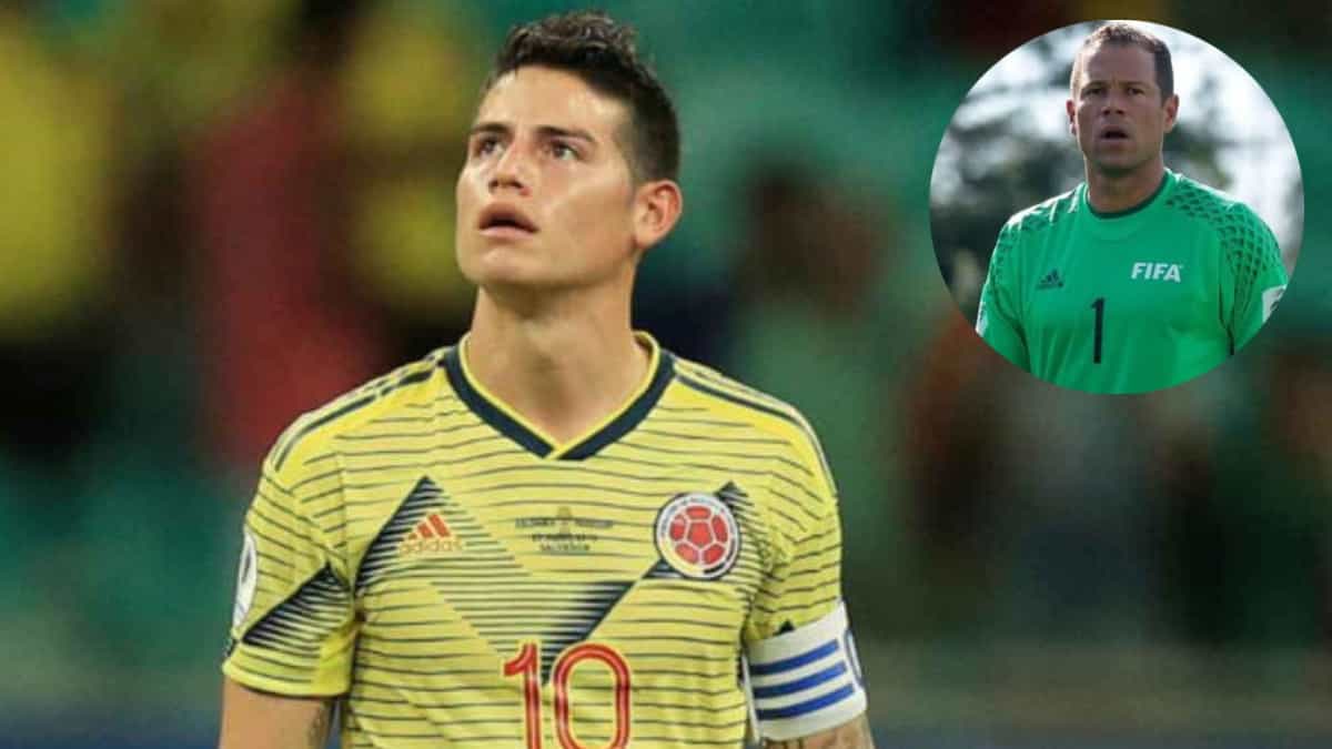 James Rodríguez y Óscar Córdoba