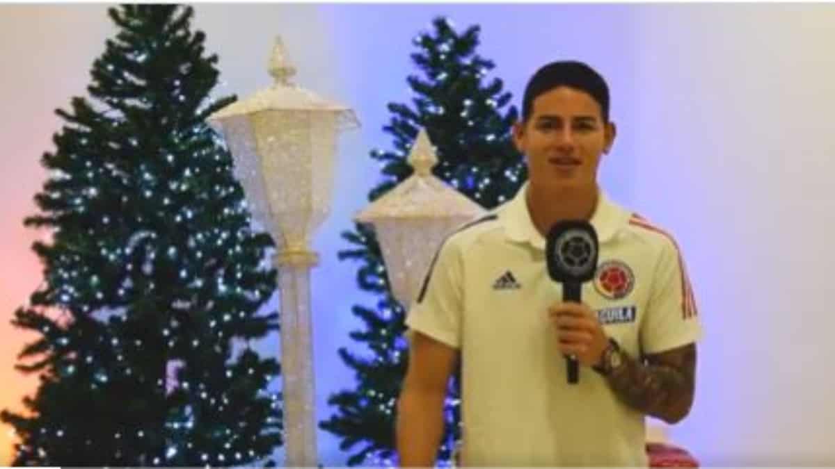 mensaje de Navidad de parte de la Selección Colombia al país
