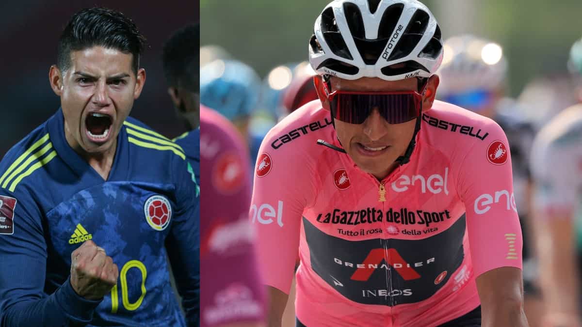 James Rodríguez y mensaje a Egan Bernal