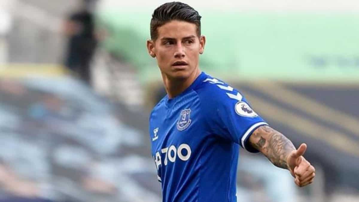 James Rodríguez, mensaje de despedida para el Everton
