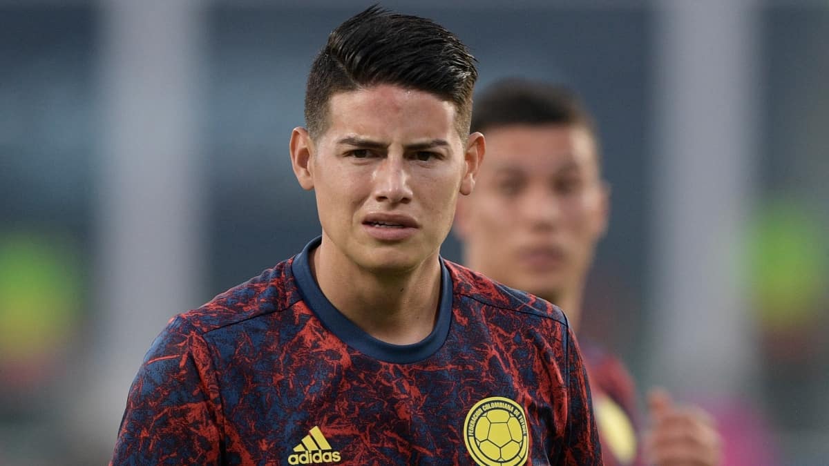 James Rodríguez, objetivo del Botafogo