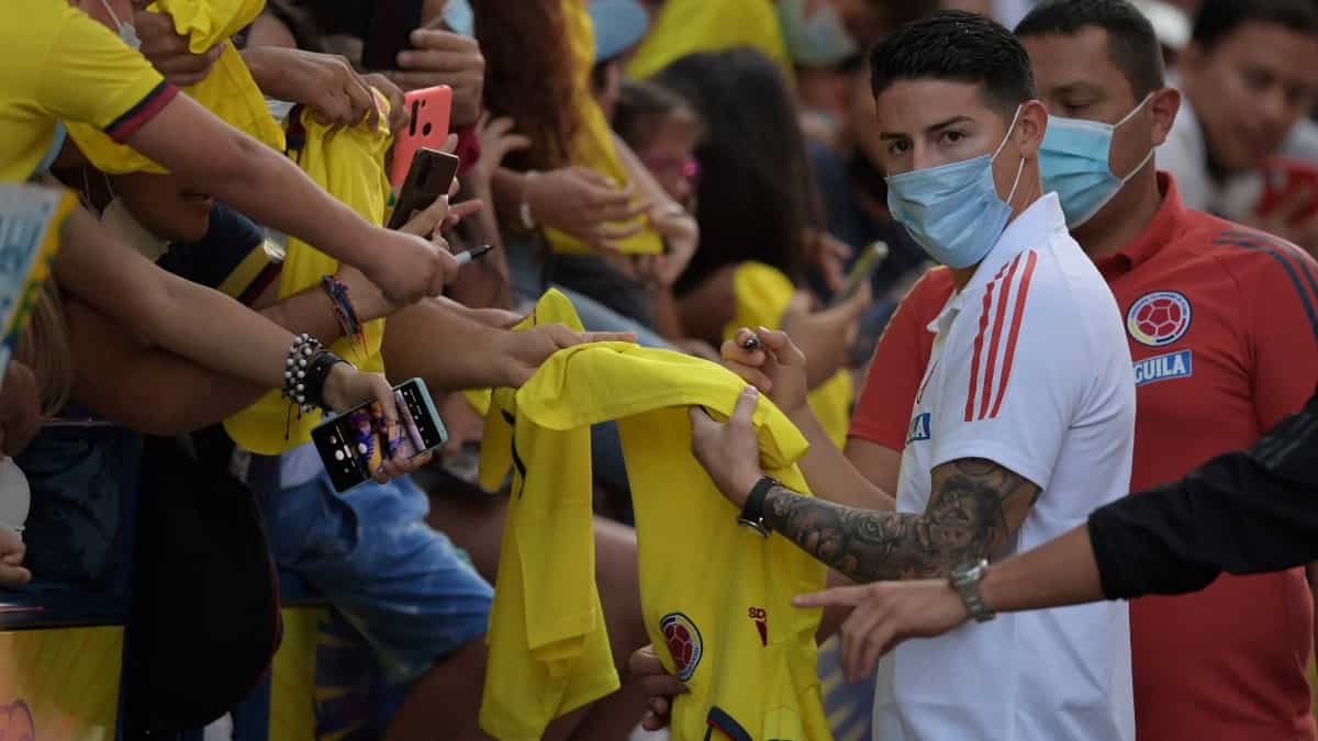 James Rodríguez y declaraciones que alertaban eliminación de Catar