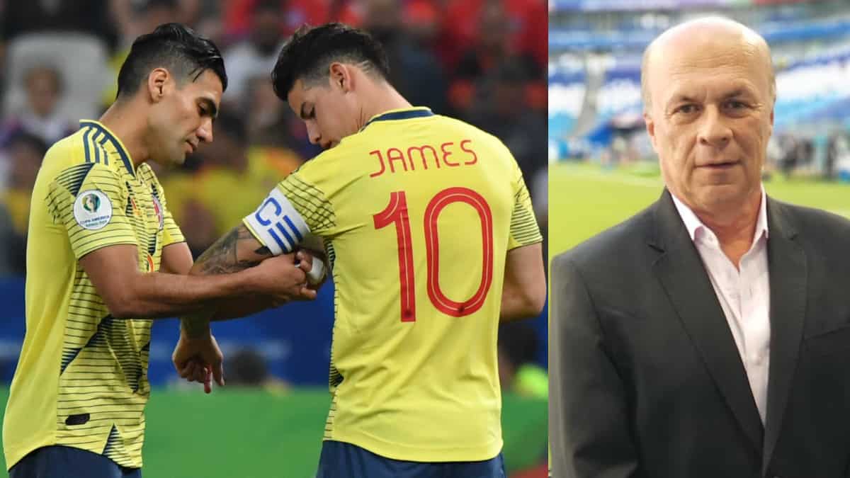 James Rodríguez y Carlos Antonio Vélez