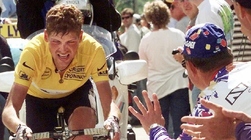 Jan Ullrich durante el Tour de Francia 1997.