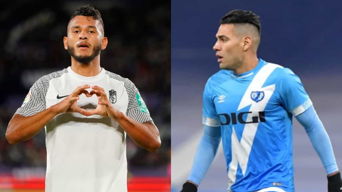 Luis Javier Suárez y Radamel Falcao García