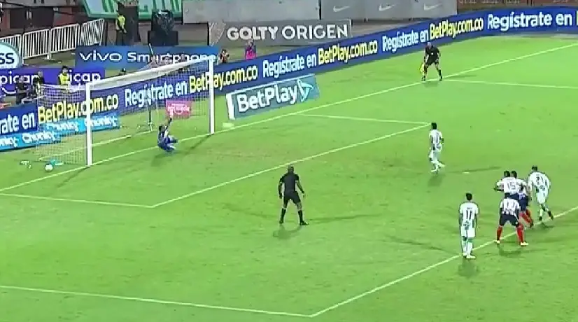 Jefferson Martínez paró penalti contra Nacional