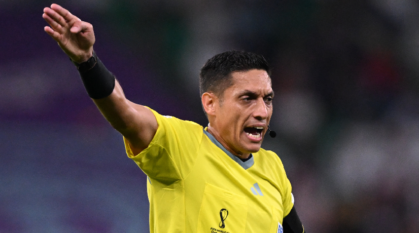 Jesús Valenzuela arbitrará el Chile vs. Colombia