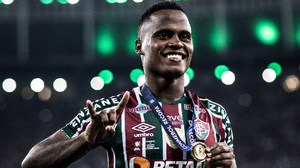 Jhon Arias anda cotizado: figuró entre los atacantes más valiosos de la Copa Libertadores 2024