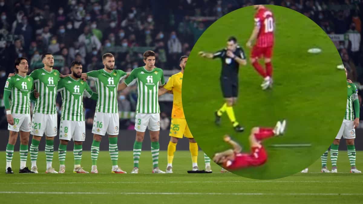Los hinchas del Real Betis no podrán estar con su equipo, debido al golpe que recibió Jordan