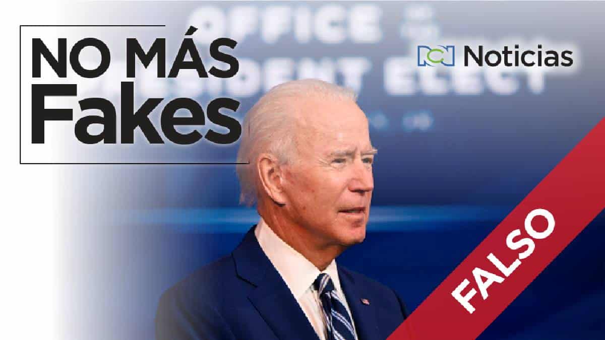 Biden nunca dijo que "para creer en la fábula del castrochavismo hay que ser obtuso mental"