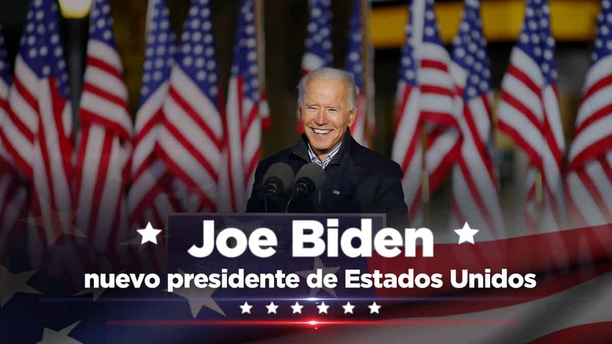 Joe Biden es el nuevo presidente de Estados Unidos
