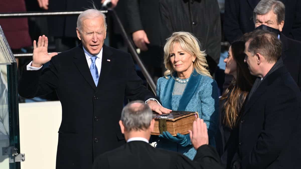 Juramento de Joe Biden como presidente de Estados Unidos