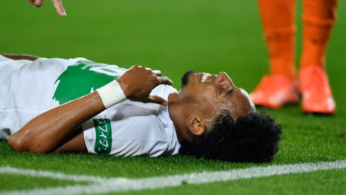 Johan Mojica, expulsión en Elche vs Valencia