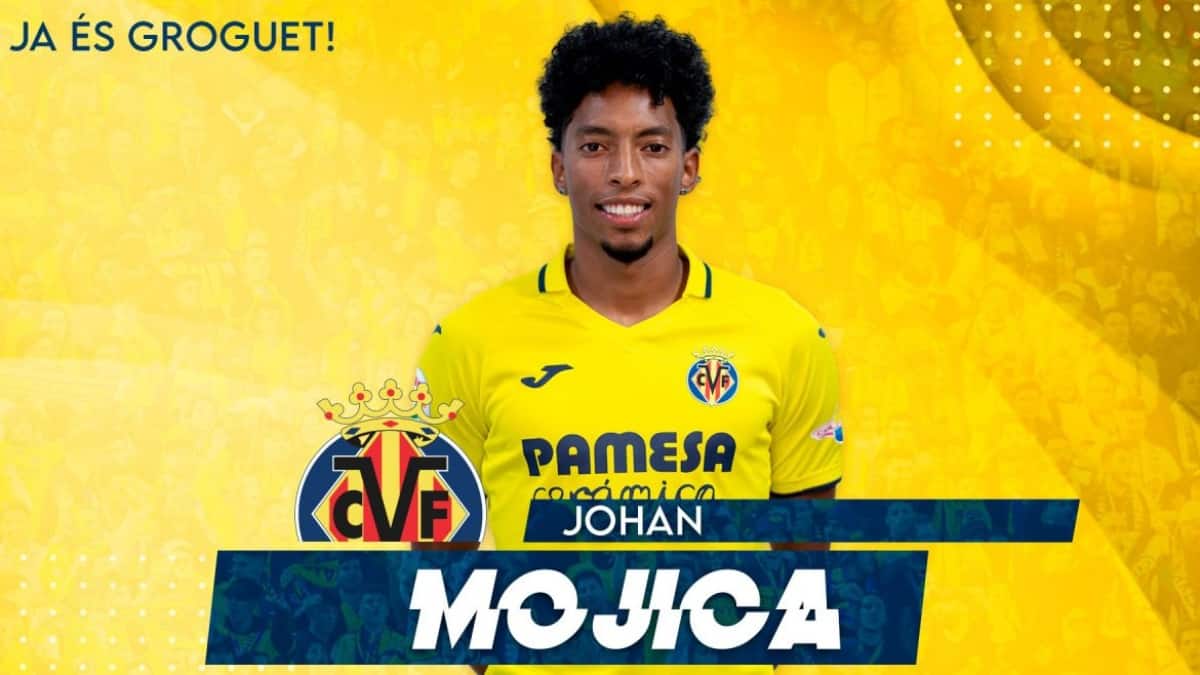 Foto: @VillarrealCF Johan Mojica es nuevo jugador del Villarreal: LaLiga española
