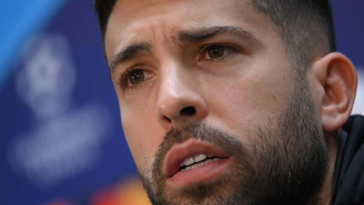Jordi Alba, positivo para covid-19