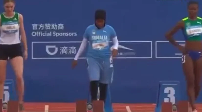 Nasra Abukar Ali es la mujer que está en el centro de la polémica en el deporte somalí.