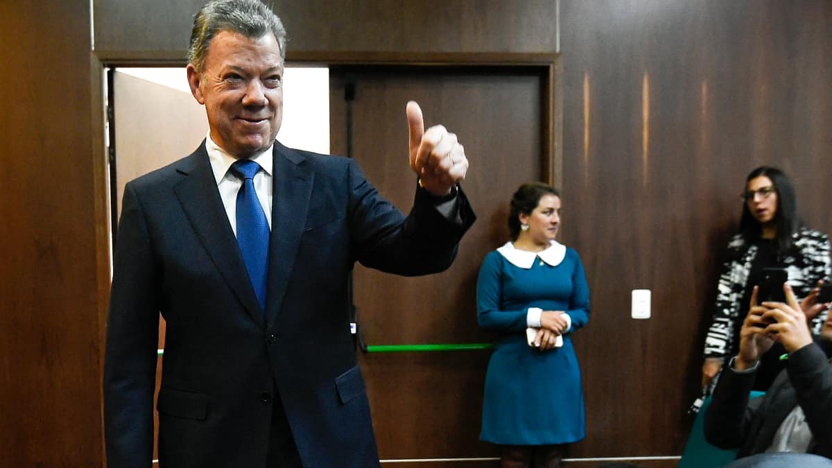 Santos afirmó estar satisfecho con el actuar de Iván Duque en los acuerdos de paz