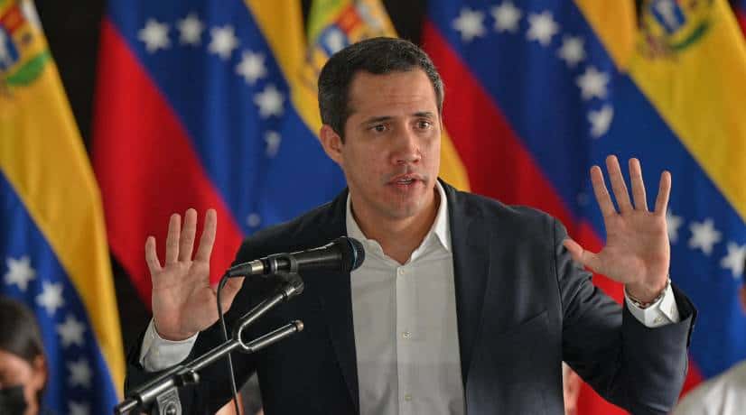 Juan Guaidó, opositor venezolano que estaría relacionado con el caso Monómeros