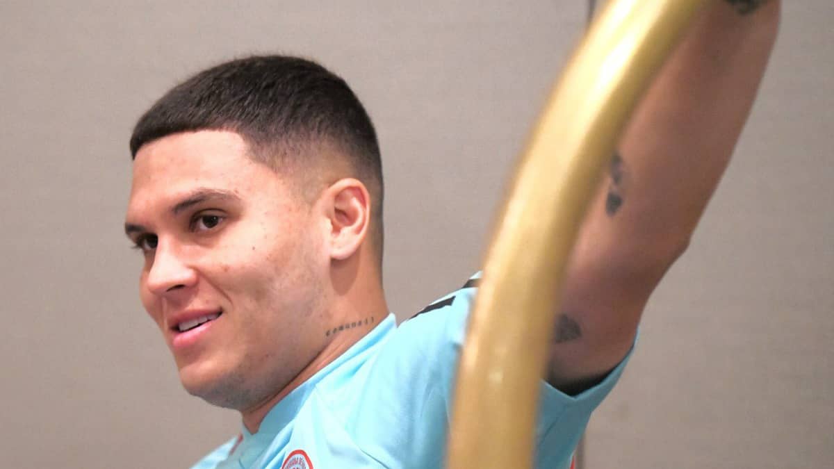 Juan Fernando Quintero, futbolista colombiano de River Plate.