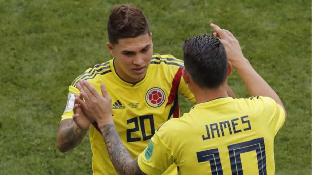 candidatos a reemplazar 'Juanfer' y James si no llegan a la Selección