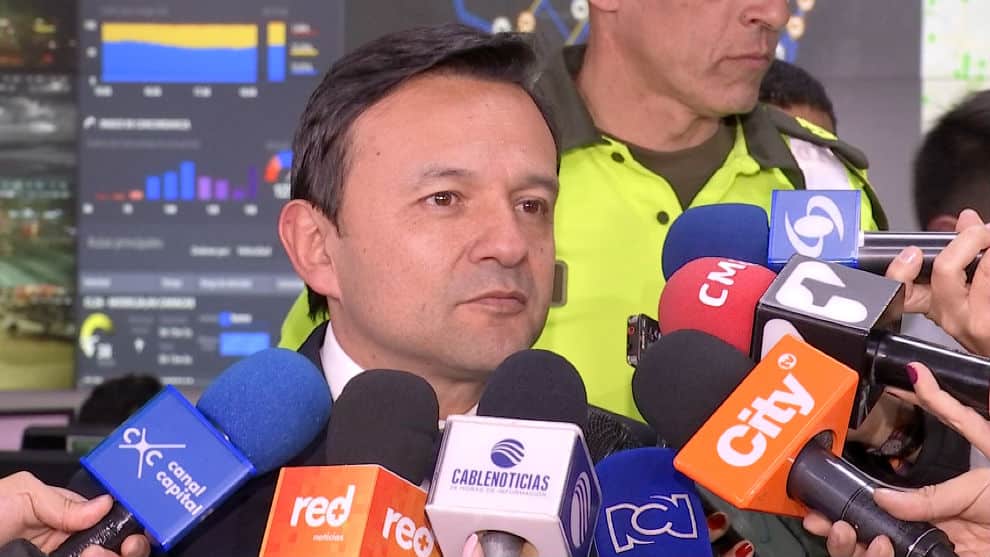 "Realmente no hay paro en Bogotá": secretario de Movilidad