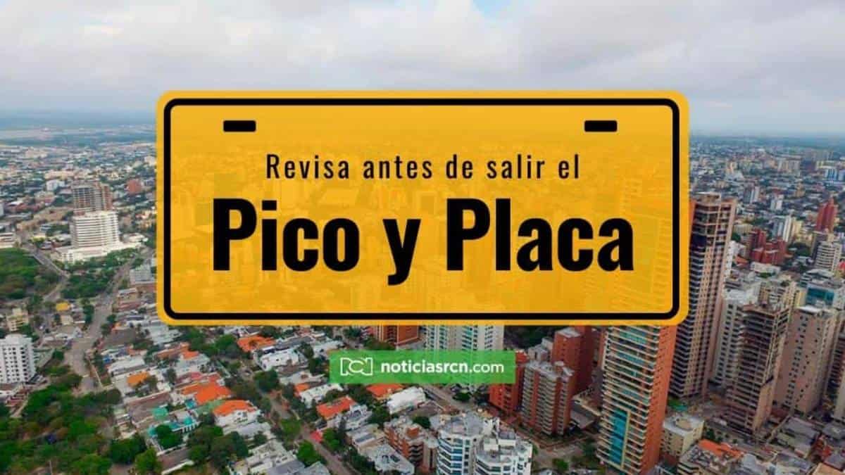 Pico y placa para este jueves 17 de diciembre en las principales ciudades de Colombia