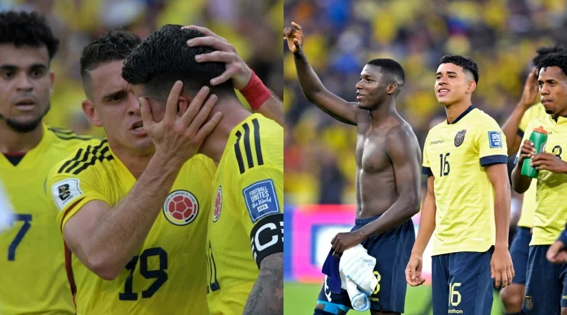 Esto cuesta la nómina de la Selección Colombia comparada con la de Ecuador.
