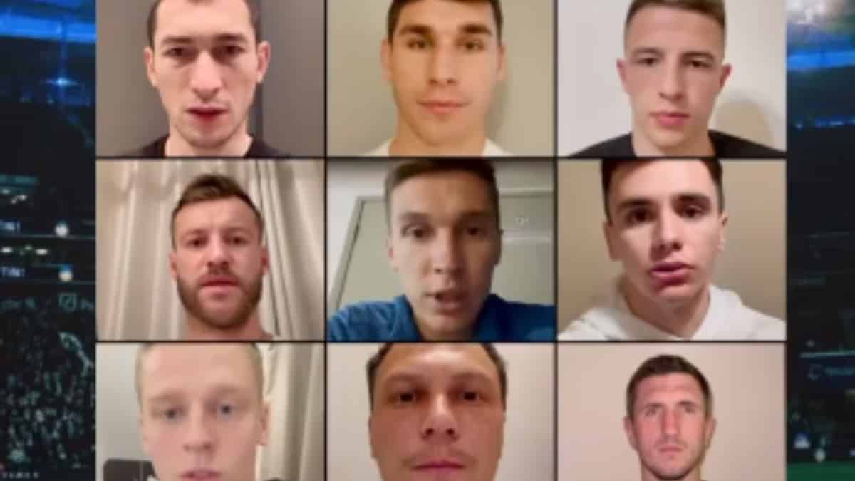 Guerra Rusia Ucrania: llamado jugadores al mundo del fútbol