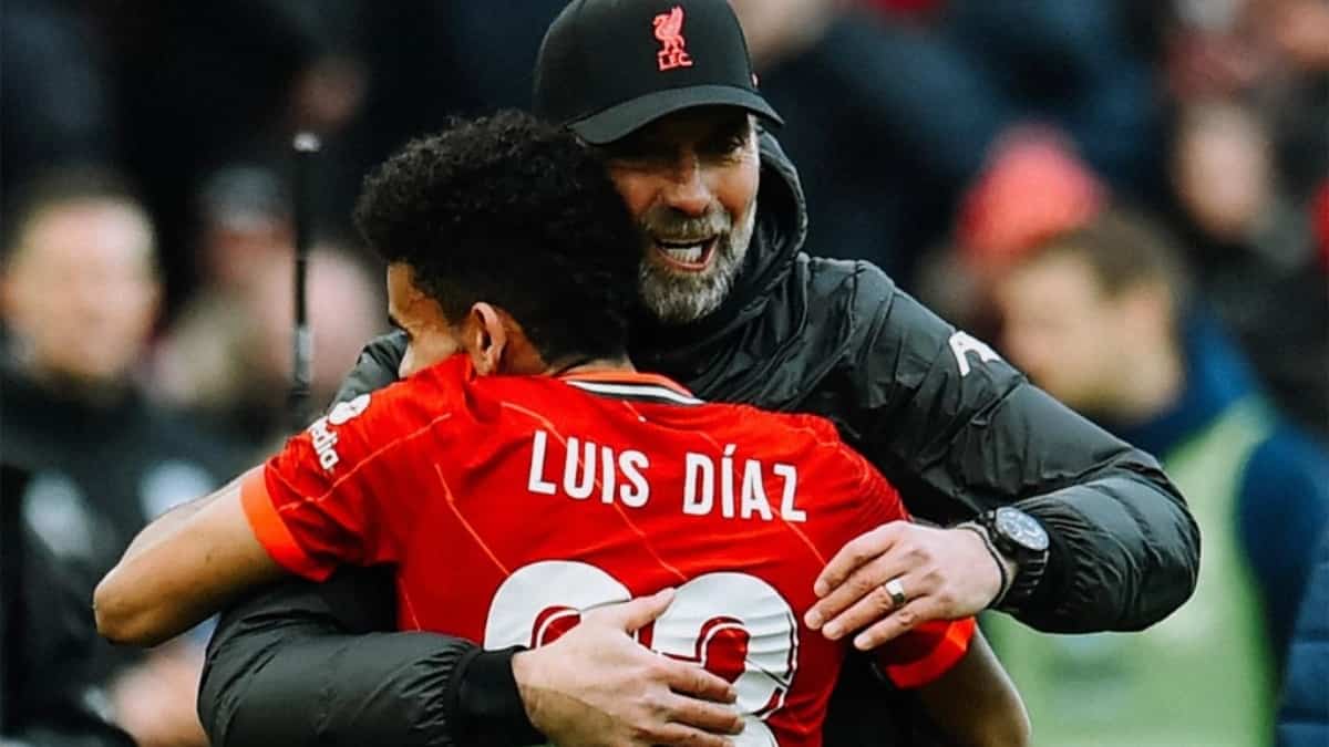 Jürgen Klopp sobre el debut de Luis Díaz en Liverpool