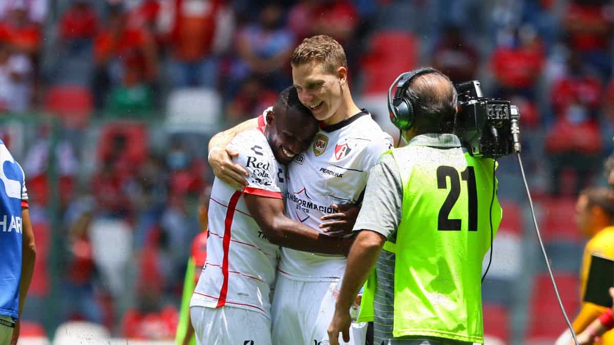 Julián Quiñones, Toluca 2-4 Atlas: Liga MX 2021/22