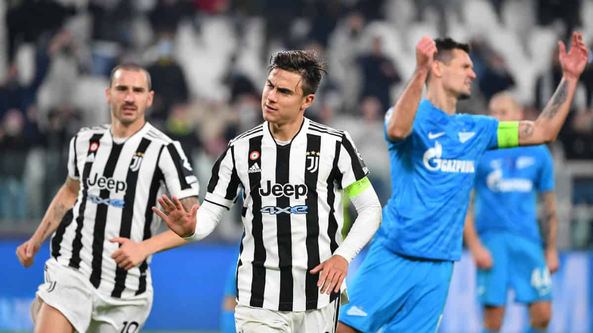Juventus derrotó al Zenit y se clasificó octavos de Champions League