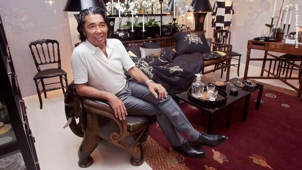 El diseñador Kenzo Takada