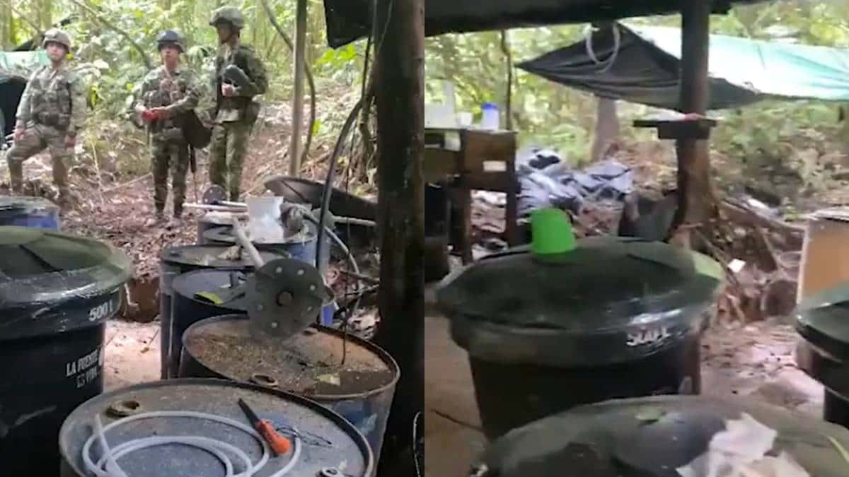 Laboratorio de cocaína era alquilado cerca a Bogotá