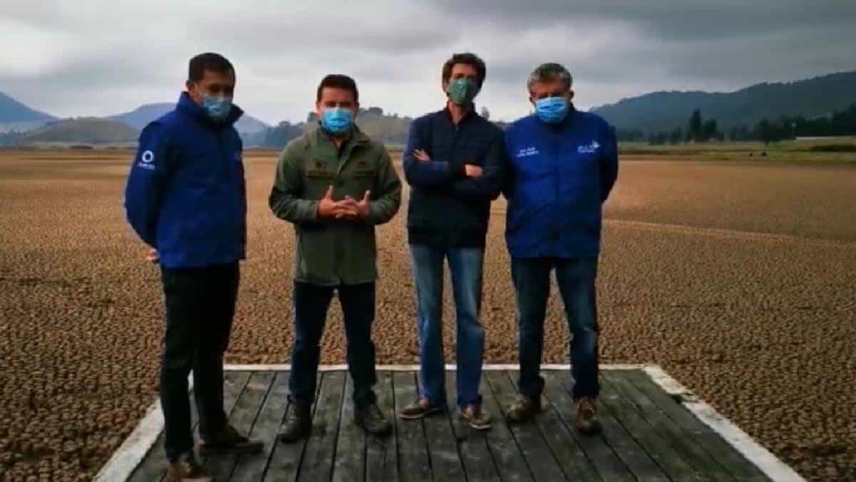 Consejo extraordinario en Cundinamarca para salvar laguna de Suesca