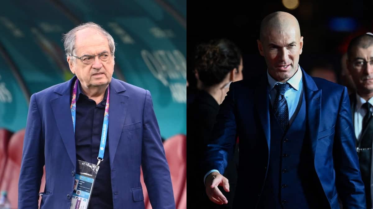 Noël Le Graët se disculpó ante Zinédine Zidane: Francia