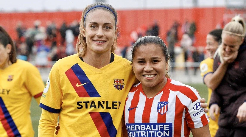 Leicy Santos 'sacó a bailar' a Alexia Putellas, dos veces ganadora del Balón de Oro: video