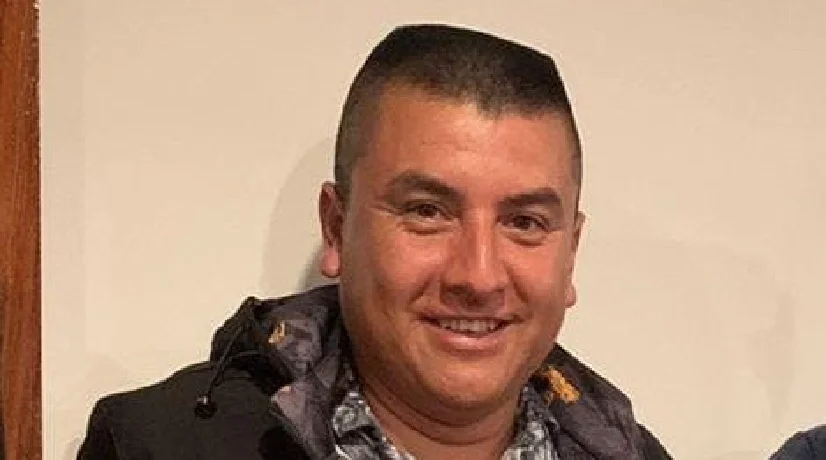 Óscar Rodríguez, líder social asesinado.