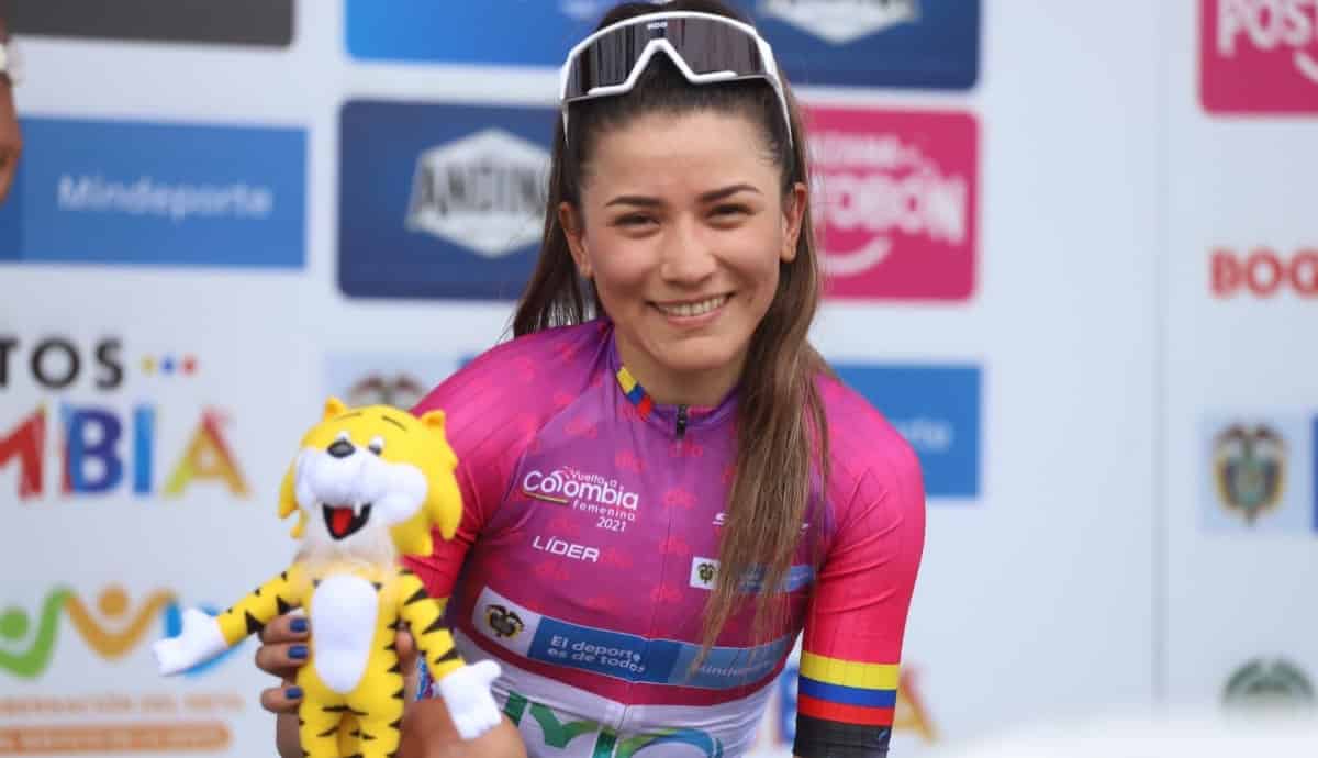 Lilibeth Chacón ganó la etapa 4 de la vuelta a colombia femenina 2021