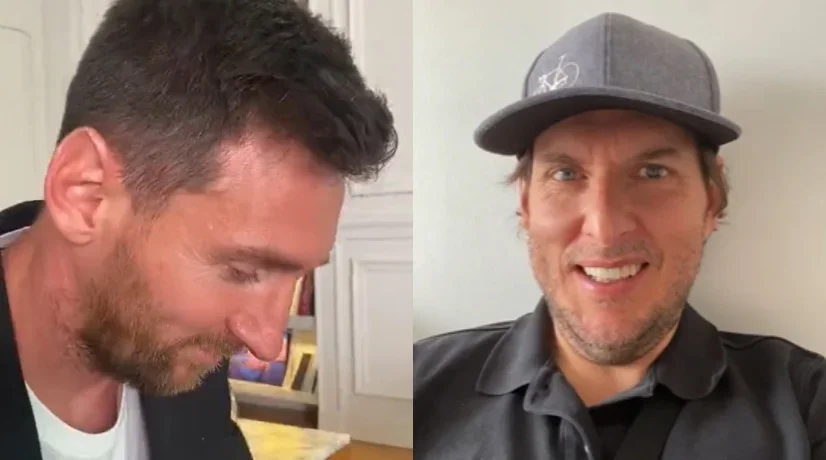 El momento incómodo que vivió Lionel Messi por culpa del actor Andrés Parra: video