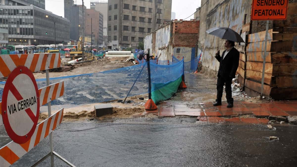 Lluvias en Bogotá