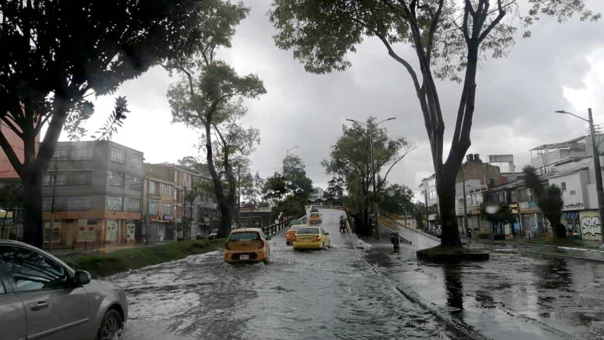 Lluvias en Bogotá