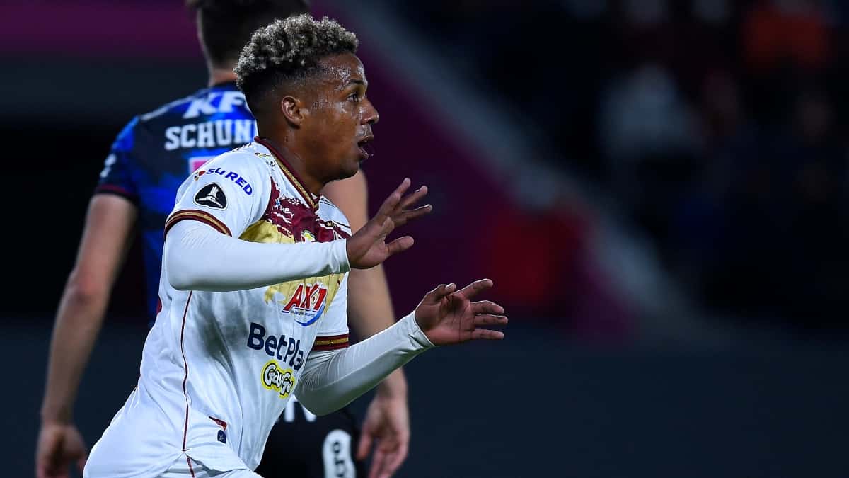 Jeison Lucumí, Independiente del Valle 0-1 Tolima: Sudamericana