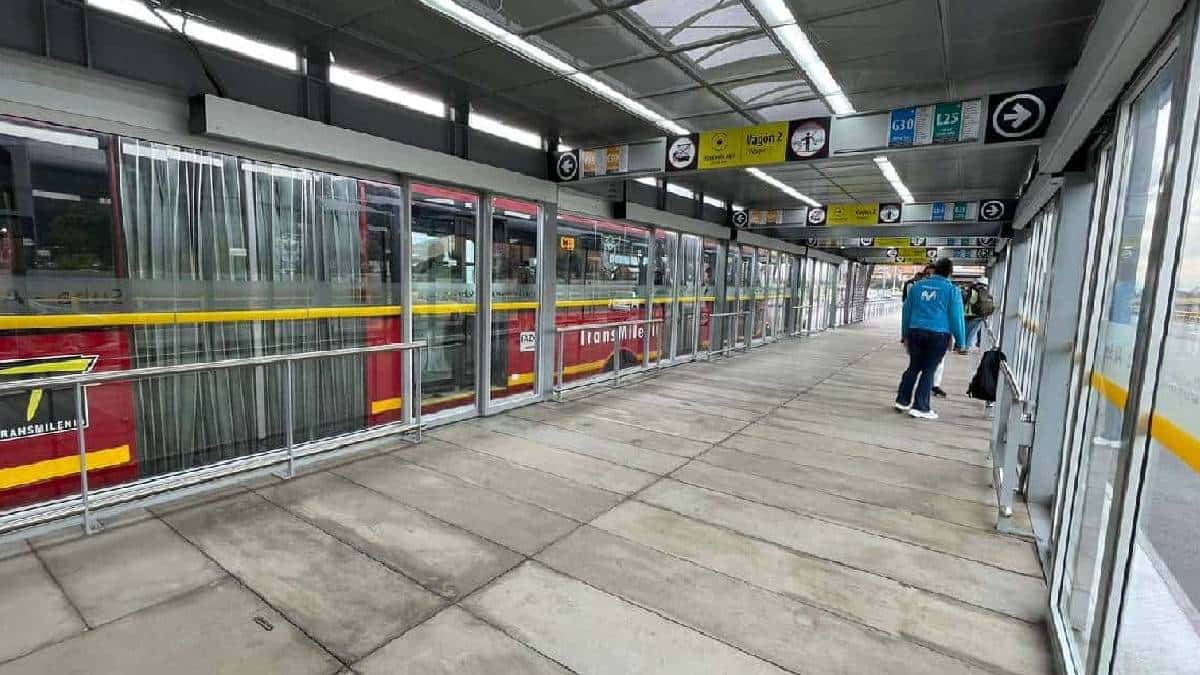 Fotos: usuario captó impactante escena en Transmilenio