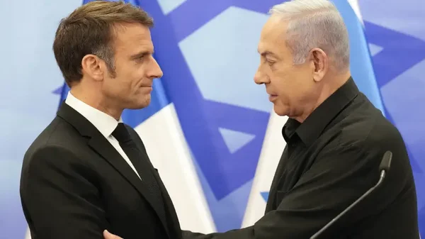 Presidente Macron pidió a Netanyahu frenar las operaciones militares en Gaza Presidente Macron pidió a Netanyahu frenar las operaciones militares en Gaza