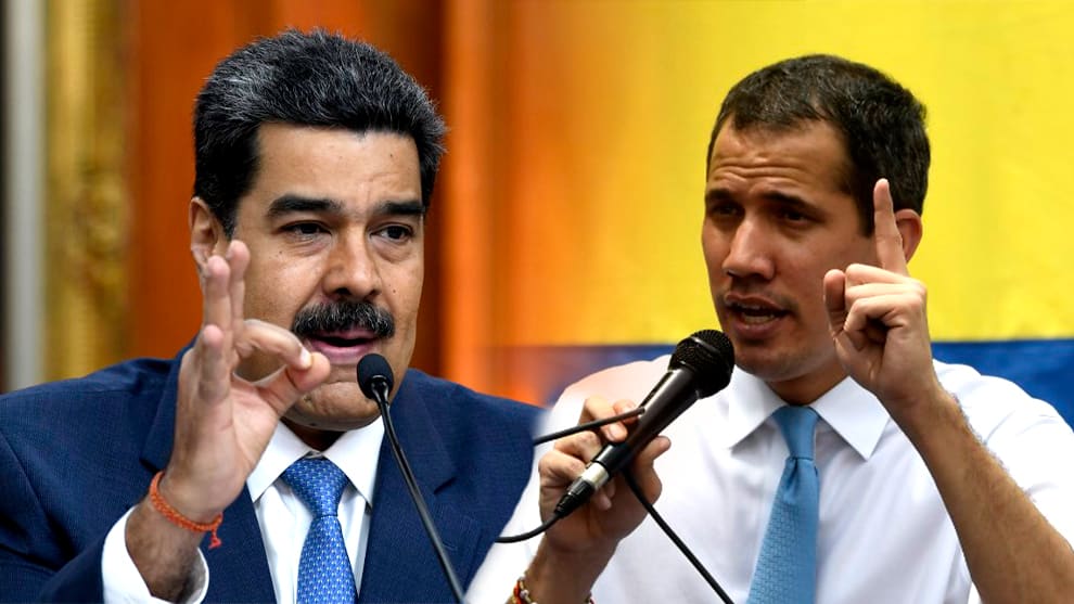 Nicolás Maduro y Juan Guaidó hablan sobre compra de armas