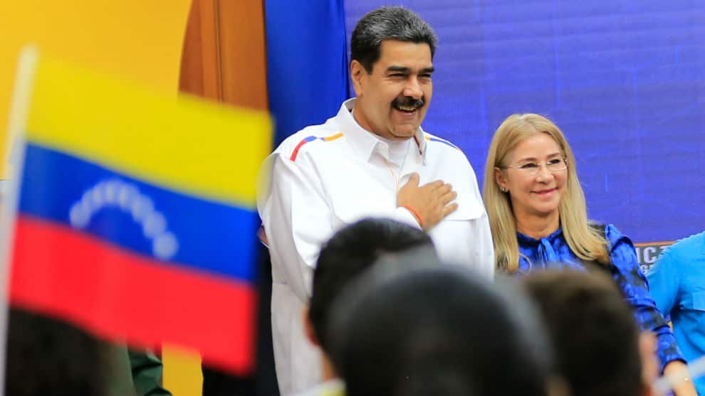 En agosto de 2018, Maduro lanzó un paquete de medidas económicas que vincularon el salario mínimo al criptoactivo petro. Foto: EFE