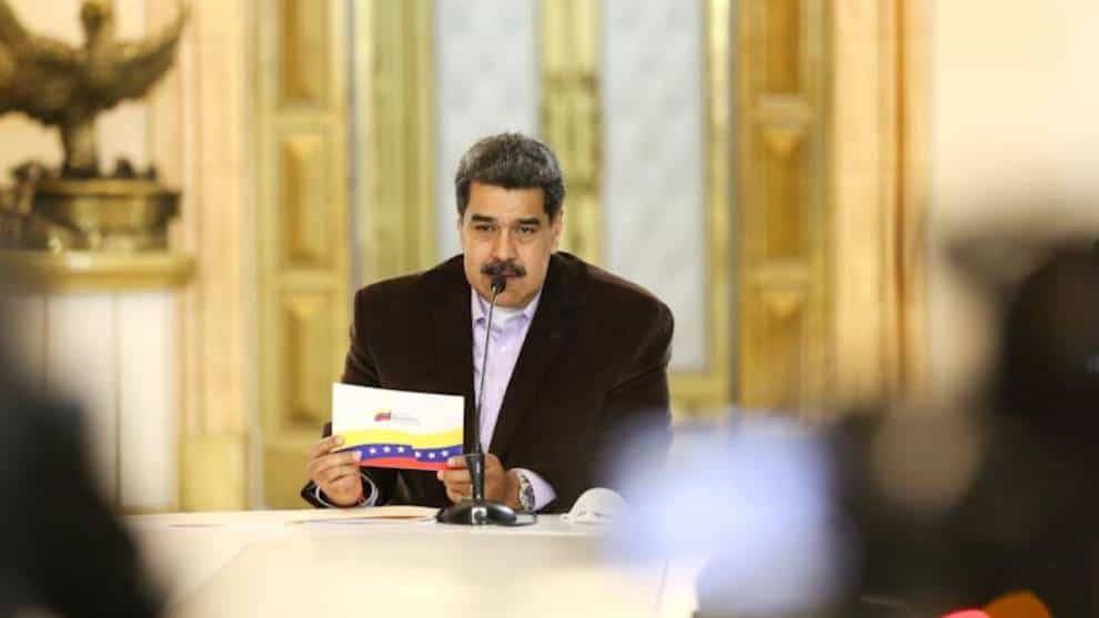 Maduro pide al FMI financiamiento para enfrentar el coronavirus