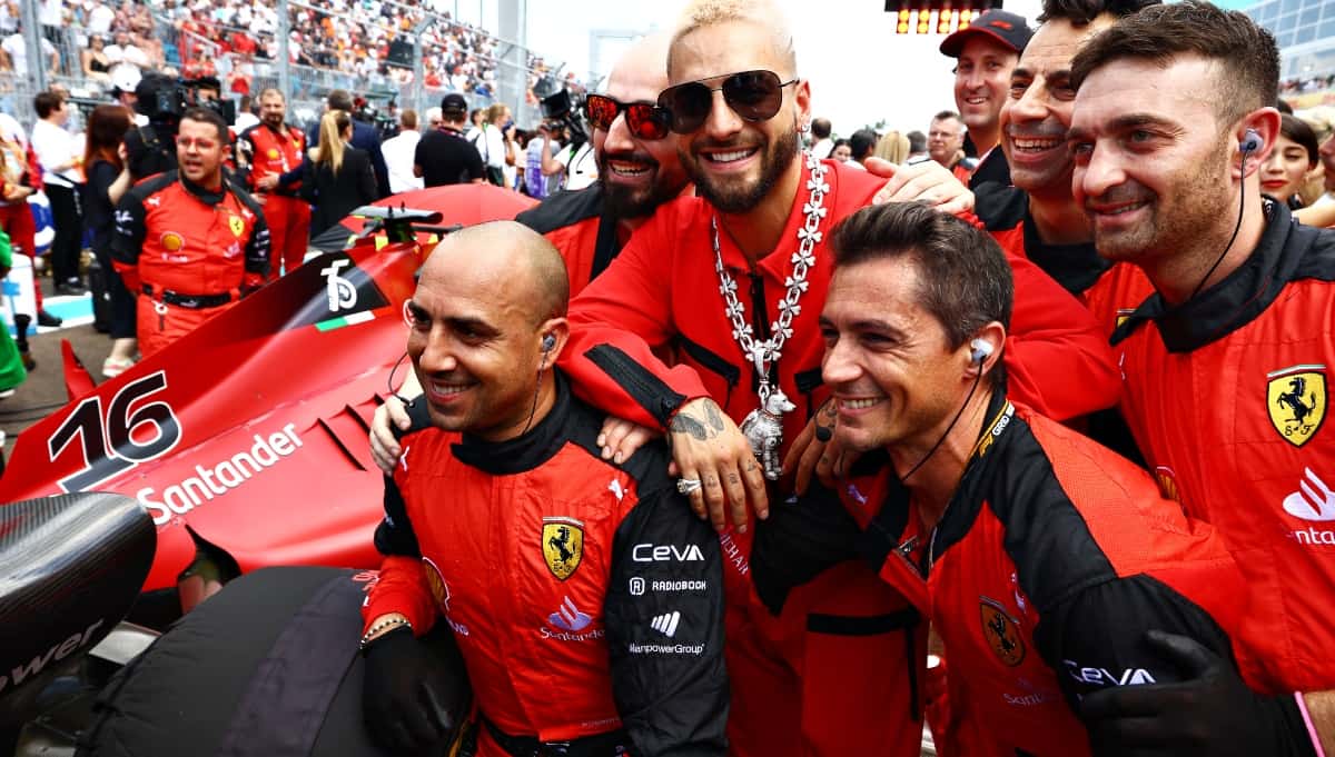 Maluma en Gran Premio de Miami